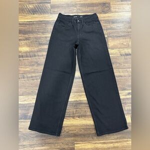 Old Navy Black Wide Leg Wow Jeans